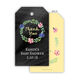 Floral Thank You Wreath Hanging Gift Tags with Organza Bags Image 5 of 6